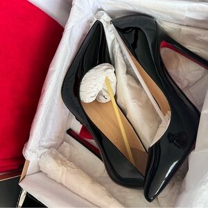 Christian Louboutin Pigalle 120 Black Patent